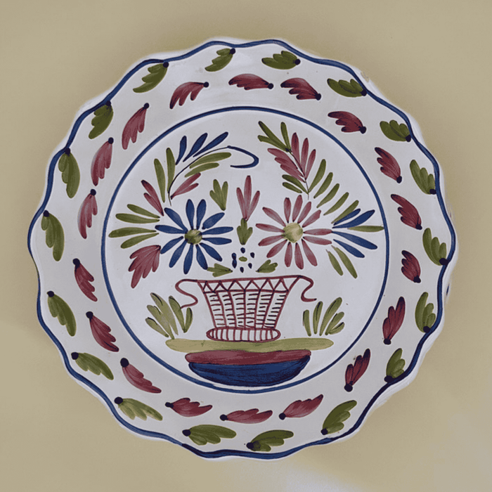 Service de 6 assiettes en faïence de Quimper