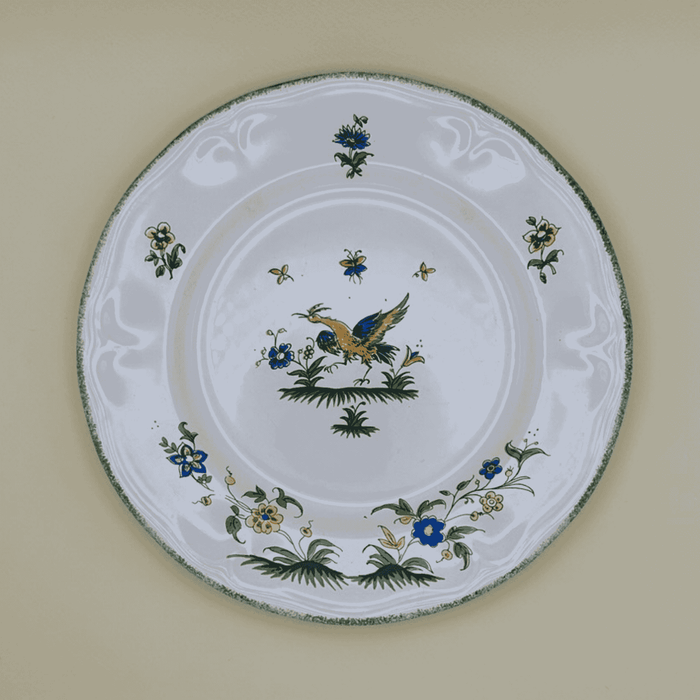 Service de 12 assiettes de Moustiers - Corinne Cescau