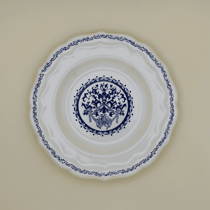 Service de 12 assiettes "Rouen" de Gien (1932)