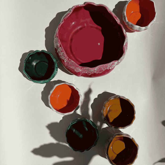 Service à dessert Vallauris - Années 60